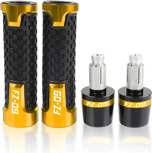 Miniatura 11 de Motocicleta de 7/8 pulgadas 0.866 in para Y&AMAHA MT-09 FZ-09 MT09 FZ09 2013 2014-2021 Accesorios de motocicleta Agarres Agarres Agarres Manillares