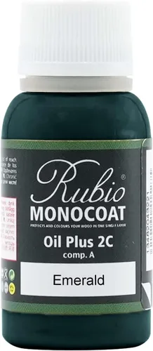 Miniatura 97 de Rubio Monocoat Muestra de Acabado de Aceite para Madera - Puro Aceite Plus Parte A Aceite de Linaza de Secado Rápido y Ecológico para Uso Pure