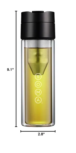 Miniatura 9 de Filtros de agua de repuesto Soma (2 unidades). Filtra mercurio, cloro, zinc y cobre, así como sabores y aromas. Certificados de acuerdo
