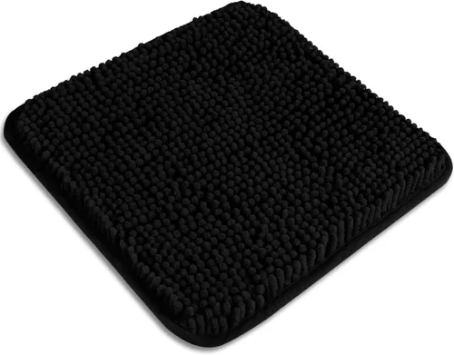 Miniatura 369 de Alfombra de baño pequeña de 12 x 18 pulgadas, lavable y absorbente, antideslizante, alfombra de baño de felpilla gruesa y suave para baño, ducha