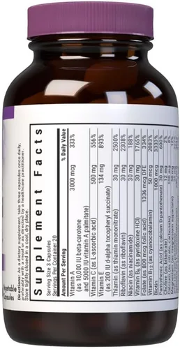 Miniatura 2 de Bluebonnet Nutrition Ultimate - Fórmula para cabello y uñas, vitaminas*, minerales*, nutrientes especiales para belleza dentro*, sin gluten