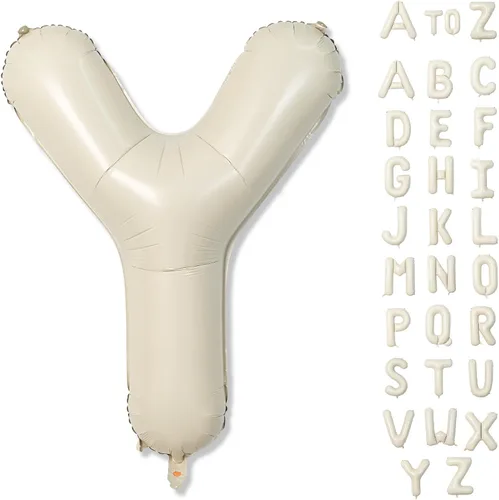 Miniatura 68 de Globo dorado champán con el número 5, globos de aluminio autoinflables grandes de 40 pulgadas del 0 al 9, globo de helio digital 5 dorado claro