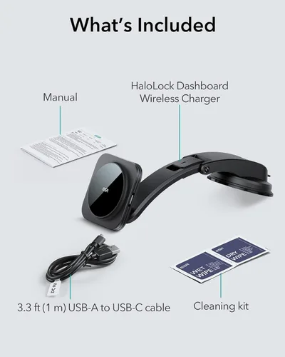 Miniatura 9 de ESR para Montura de Cargador MagSafe de Coche, Montura de Cargador de Coche Magnética Inalámbrica para Tablero, Compatible con Cargador de Coche