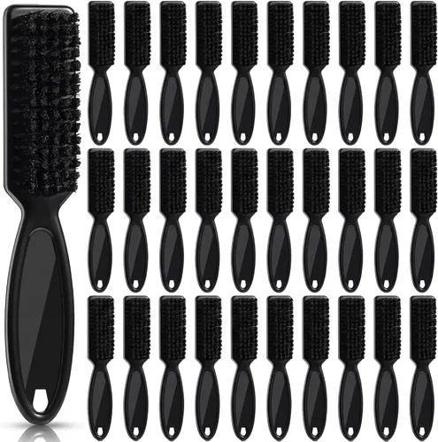 Patelai 30 piezas de cepillo de limpieza para cortadora de cuchillas, cepillo de limpieza para peluquero, recortador de decoloración, herramienta de