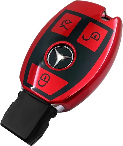 Creativity Adecuado para la cubierta de llave de Mercedes Benz. Hermoso estuche de llave de TPU compatible con CLS CLK AMG ML C CL E S SL SLK G GLC