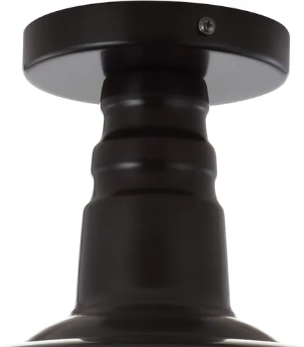 Miniatura 7 de JONATHAN Y JYL9516A - Lámpara Cassidy de 14" de metal LED, montaje semiempotrado, estilo granja, rústico, industrial, costero, de transición, Bronce