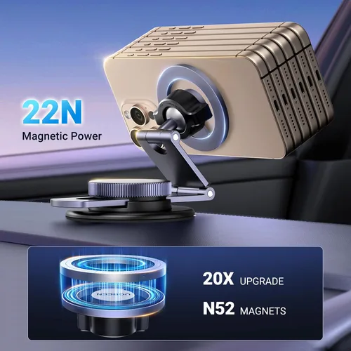 Miniatura 8 de UGREEN Paquete de soporte para teléfono de coche con rotación magnética de montaje de coche Magsafe