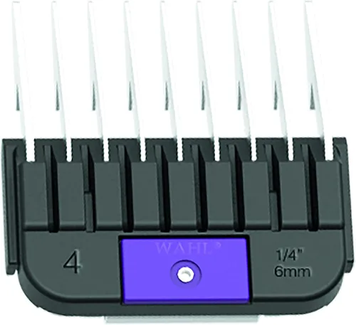 Miniatura 6 de WAHL Cortadora Profesional para Animales de Acero Inoxidable con Peine Guía Accesorio de Cuchilla Desmontable para Mascotas - #2, Longitud de Corte