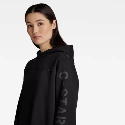 Miniatura 6 de G-STAR RAW womens Graphic Loose Fit Hooded Sweatshirt Dress