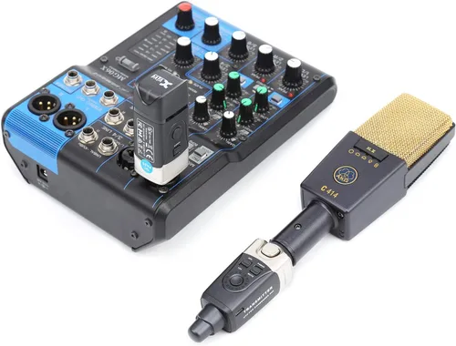 Miniatura 8 de Xvive Sistema inalámbrico de micrófono U3C Transmisor y receptor XLR de 2.4 GHz para micrófono de condensador, mezclador de audio, sistema PA