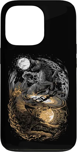 Miniatura 9 de Funda para iPhone 11 Viking Wolf Norse Mythology Pagan Ragnarok Wolves