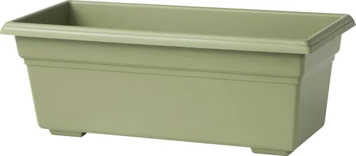 Miniatura 4 de Root & Vessel Countryside Flower Box Planter, Blanco, 30 Pulgadas