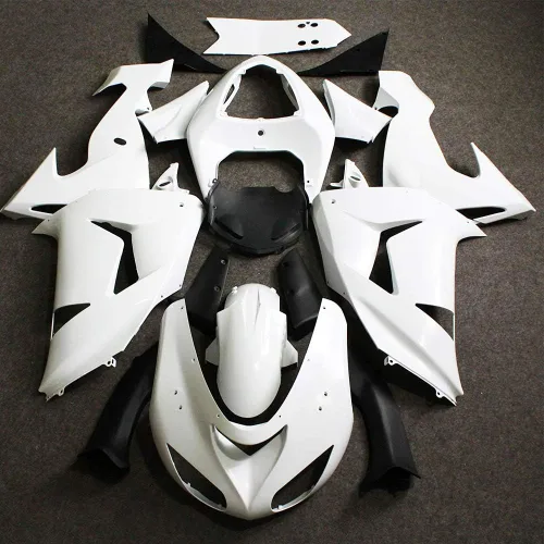 Kit de carenado de motocicleta para Kawasaki Ninja ZX-10R 2006 2007 sin pintar (19 piezas)