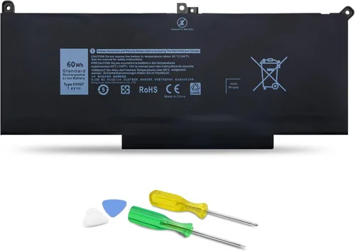 F3YGT - Batería de repuesto para Dell Latitude 14 7000 7480 7490/13 7000 7380 7390 P29S002/12 7000 7280 7290 Series 0DM3WC DM3WC DM6WC 2X39G KG7 VF