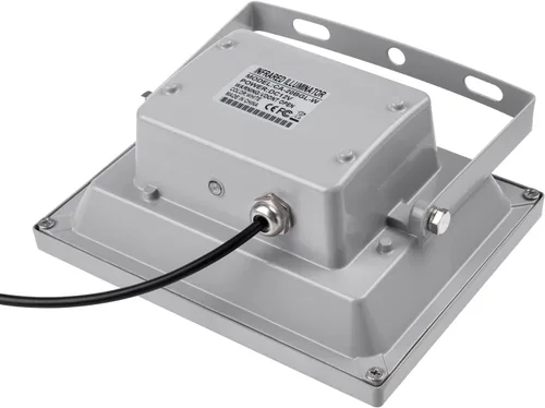 Miniatura 5 de Iluminador infrarrojo 20 unids matriz IR LED IR iluminador visión nocturna gran angular largo alcance al aire libre impermeable para cámara de Blanco
