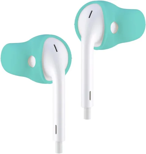 Miniatura 7 de ACOUS Design - Cubiertas para auriculares Purest Antideslizantes para deporte, compatibles con EarPods y AirPods de Apple (Blanco)