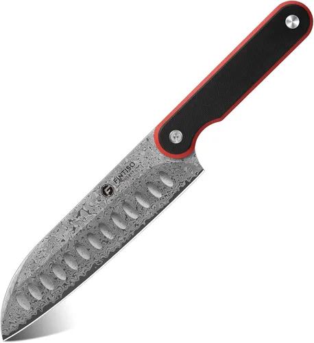 Miniatura 14 de Cuchillo de filete de 7 pulgadas, cuchillo para deshuesar carne ultra afilado en acero japonés de Damasco de 67 capas, cuchillos de pescado Cuchillo