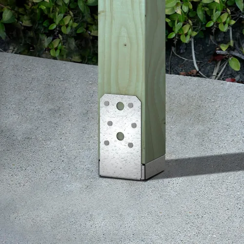 Miniatura 11 de Simpson Strong-Tie ABU44Z ABU ZMAX Base de poste ajustable galvanizada para 4x4