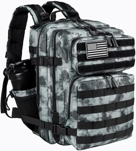 Miniatura 28 de LHI Mochila Militar Táctica para Hombres y Mujeres 25L/35L Mochila de Asalto del Ejército Bolsa Mochila Pequeña con Portabotellas
