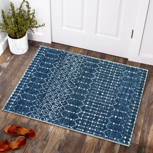 Miniatura 32 de Lahome Alfombras marroquíes para pasillos 2x8 Beige Alfombra de pasillo lavable antideslizante resistente a las manchas Alfombra de cocina