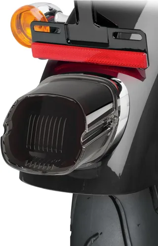 Miniatura 4 de Luz trasera LED estroboscópica de freno trasera ahumada, compatible con Harley Dyna Sportster Road King Electra Glide Heritage Softail Fatboy Touring