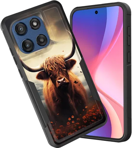 Miniatura 153 de Funda protectora para Motorola Moto G Stylus 5G 2025/Moto G Stylus 5G 2026, funda protectora híbrida de doble capa resistente a prueba de golpes