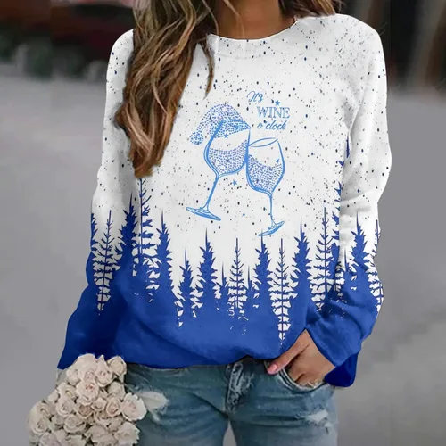 Miniatura 3 de Sudaderas para mujer, camisetas de otoño para mujer, sudadera de moda 2023, sudadera de moda casual de manga larga