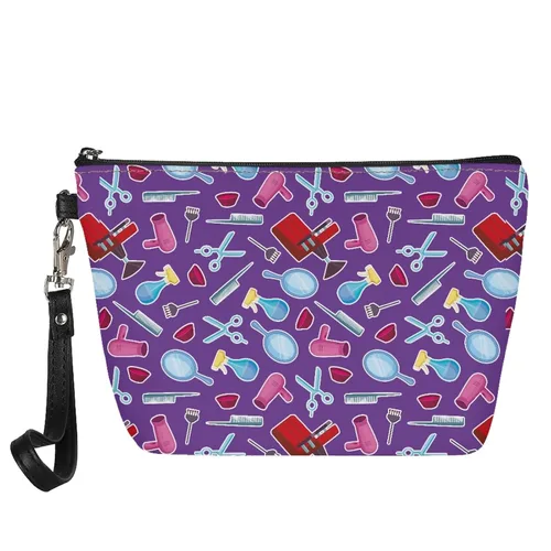 Miniatura 36 de AFPANQZ Bolsas de maquillaje de viaje personalizadas para mujeres y niñas, bolsa de almacenamiento de artículos de tocador, bolso al aire libre