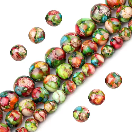 Miniatura 17 de Cuentas de Cristal de Amatista Natural de 8mm Morado Pulidas Redondas Suaves Piedras Preciosas Curativas para Hacer Joyas 15 Pulgadas