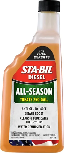 Miniatura 18 de STA-BIL Diesel Todo-Temporada - Anticongelante - Impulso de Cetano - Limpia y Lubrica el Sistema de Combustible - Demulsificación de Agua - Trata