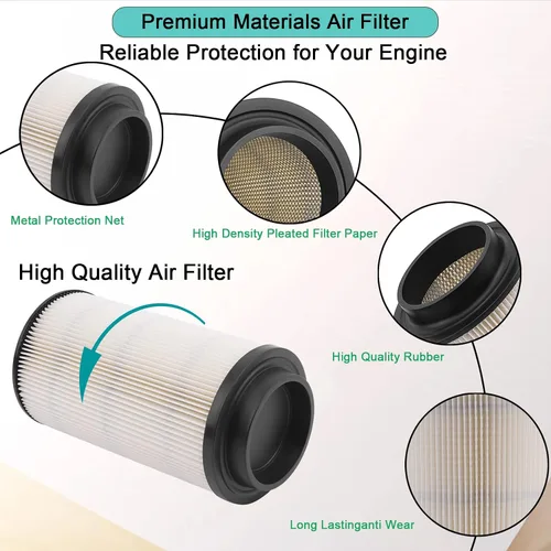 Miniatura 2 de 7080595 Filtro de aire 2520799 3084963 Filtro de aceite para Polaris Sportsman 335 400 450 500 EFI HO Magnum 325 2x4 500 4x4 Trail Blazer 330 Trail