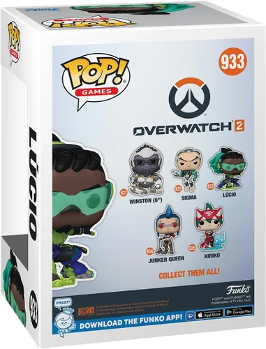 Miniatura 3 de Funko POP! Games: Overwatch 2 - Lúcio - Overwatch - Figura de vinilo coleccionable - Idea de regalo - Producto oficial - para niños y adultos - Fans