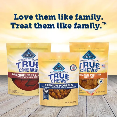 Miniatura 9 de Blue Buffalo True Chews - Mordiscos Premium Naturales para Perros, Receta de Pollo, Bolsa de 11 onzas