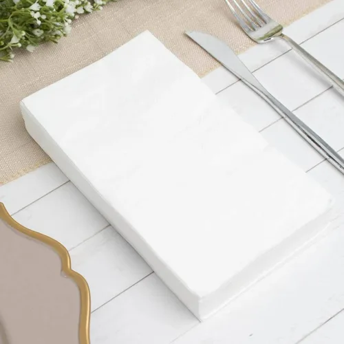 Miniatura 67 de Efavormart 50 Pack Servilletas de papel para fiestas de 2 capas suaves verde oliva con borde dorado de oro, servilletas para cenas, cócteles