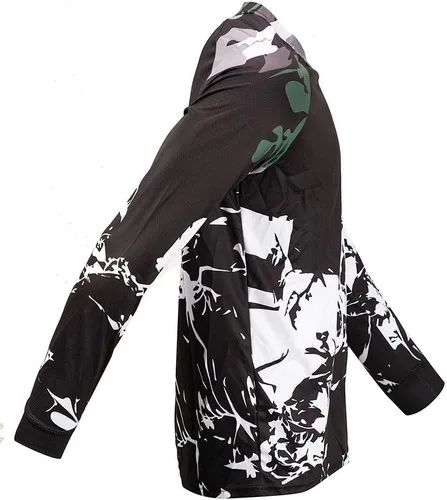 Miniatura 5 de Weimostar Camiseta de ciclismo para hombre, camiseta de manga larga, bicicleta de montaña, motocicleta, ropa de bicicleta al aire libre