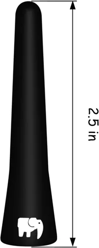 Miniatura 2 de ONE250 Antena de núcleo de cobre corto de 2.5 pulgadas, compatible con Mazda MX-5 Miata (2006-2024), Mazda2 (2002-2016), Mazda5 (1999-2019), Mazda3