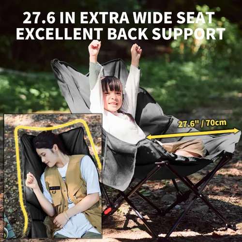 Miniatura 6 de Naturehike Silla de camping acolchada con asiento acolchado