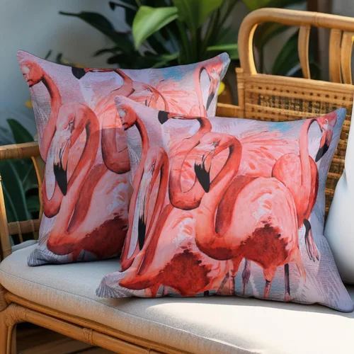 Miniatura 56 de Decozen Fundas de almohada decorativas con estampado de pájaros con diseño floral para decoración del hogar, sala de estar y dormitorio, funda