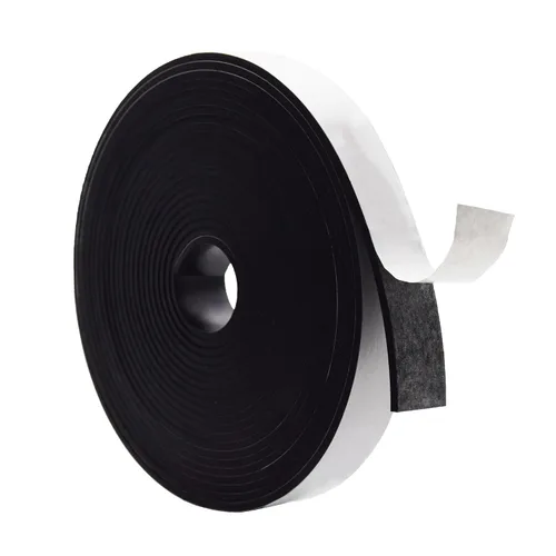 Miniatura 33 de DOBTIM Tiras de goma de neopreno adhesivas de goma sólida de 1/16 (.062)" de grosor X 2" de ancho X 10' de largo, hoja de goma autoadhesiva