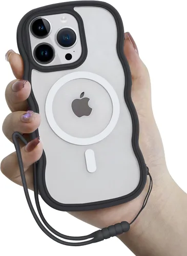 Miniatura 12 de Funda magnética para iPhone 13 Pro Max, funda transparente para iPhone 13 Pro Max, bonita funda para iPhone 13 Pro Max, funda protectora de TPU