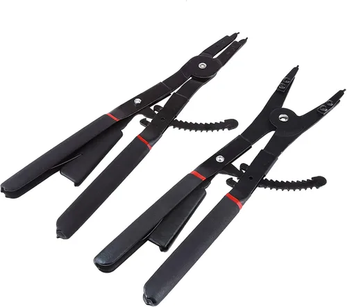 Miniatura 9 de Watris Veiyi 2 piezas de alicates de anillo a presión resistentes, juego de alicates de anillo de 16", alicates de anillo a presión internos