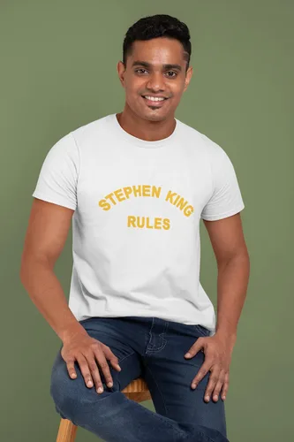 Miniatura 4 de Stephen King - Camiseta divertida y impresionante para hombre, camiseta con estampado de Best King Ever