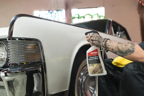 Miniatura 8 de Aerosol para lavado sin agua Mothers, solo lavar y encerar, de 24 onzas