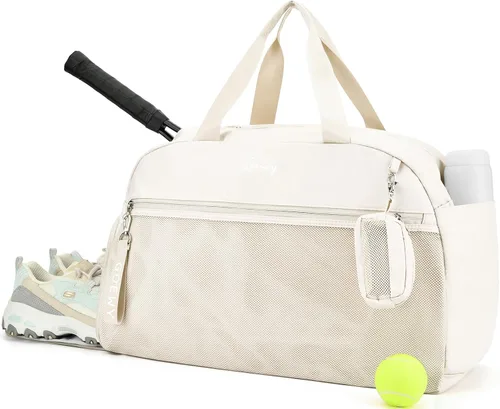 Bolsa de gimnasio para mujer, bolsa deportiva para hombres con compartimento para zapatos, bolsas de viaje con bolsillo húmedo, escuela, yoga,