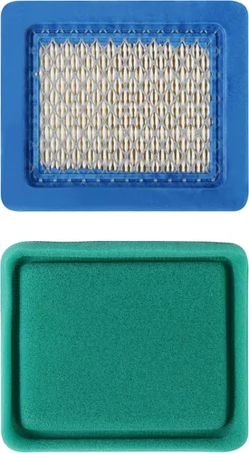 Miniatura 4 de Paquete de 3 filtros de aire para cortacésped 491588S 491435S + prefiltro para BS 625E 675EX 725EX 625-675 Series, Toro 20332 20334, Honda