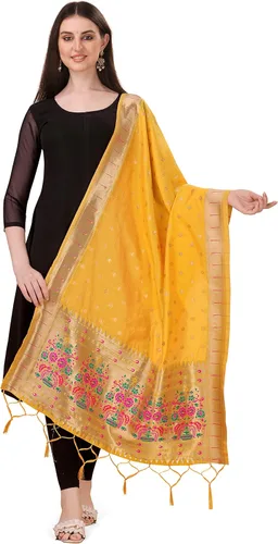 Miniatura 6 de Estampado Animal Seda Hani Dupatta
