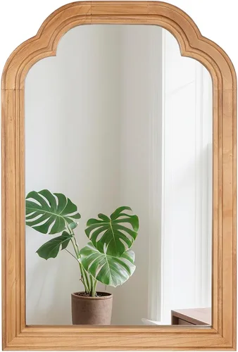 Miniatura 21 de BOMINICA Espejo de Pared Irregular Espejo Asimétrico para Baño Sala de Estar Entrada Dormitorio, 19.5" x 33.5" Negro