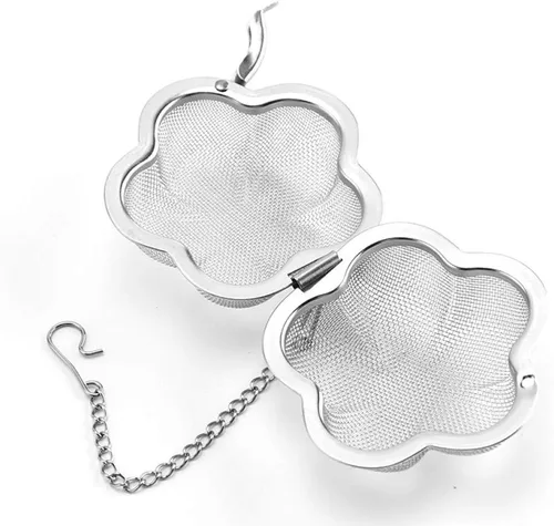 Miniatura 3 de Mayata 2pcs acero inoxidable malla fina condimento bola de cocina sopa especias guiso filtro herramienta de cocina bolsa de té de metal bola de té