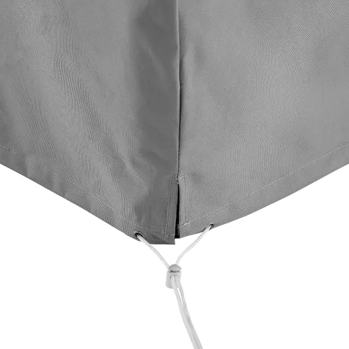Miniatura 3 de Fundas para muebles de patio de Crosley Furniture, funda impermeable para tumbona al aire libre para el patio trasero, gris
