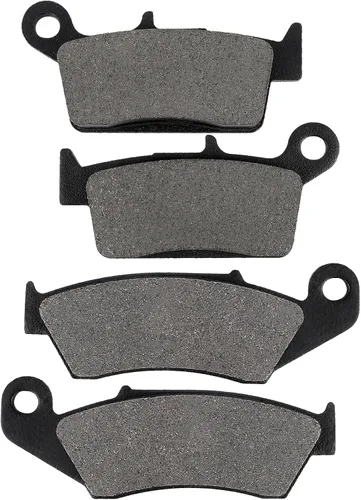 LOCOPOW Pastillas de freno delanteras y traseras para Honda XR650L CR125 CR250 XR250 XR650 XR400 Suzuki DRZ400 RM125 Yamaha YZ125 YZ250 WR250